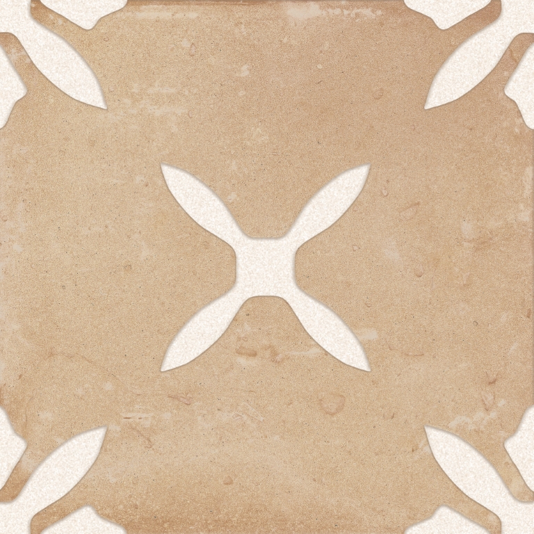 Керамогранит 40802 Pangea Clay Flower LT 22,3x22,3