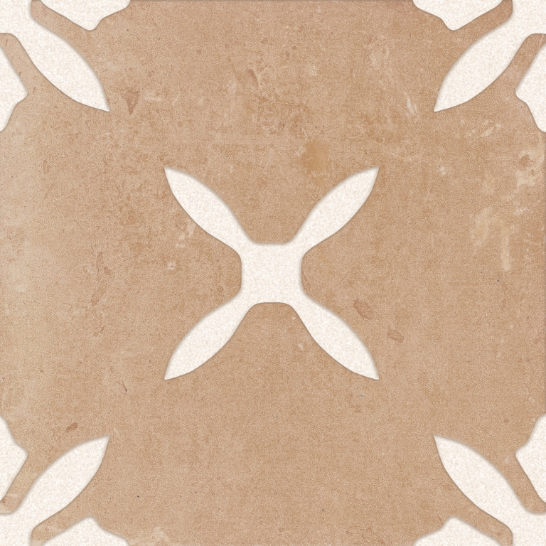 Керамогранит 40802 Pangea Clay Flower LT 22,3x22,3
