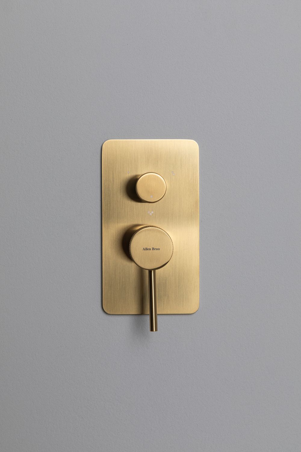 Смеситель для ванны Allen Brau Priority 5.31A11-GB (с внутренней частью, 3 выхода) золото