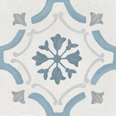 Керамогранит 3386036158 Sirocco Blue Ornate 9mm R10 22.3x22.3