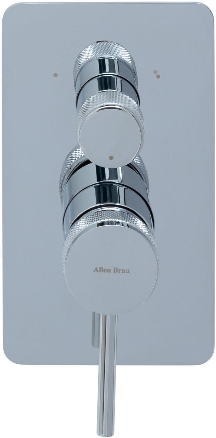 Смеситель для ванны Allen Brau Priority 5.31A11-00 (с внутренней частью, 3 выхода) хром