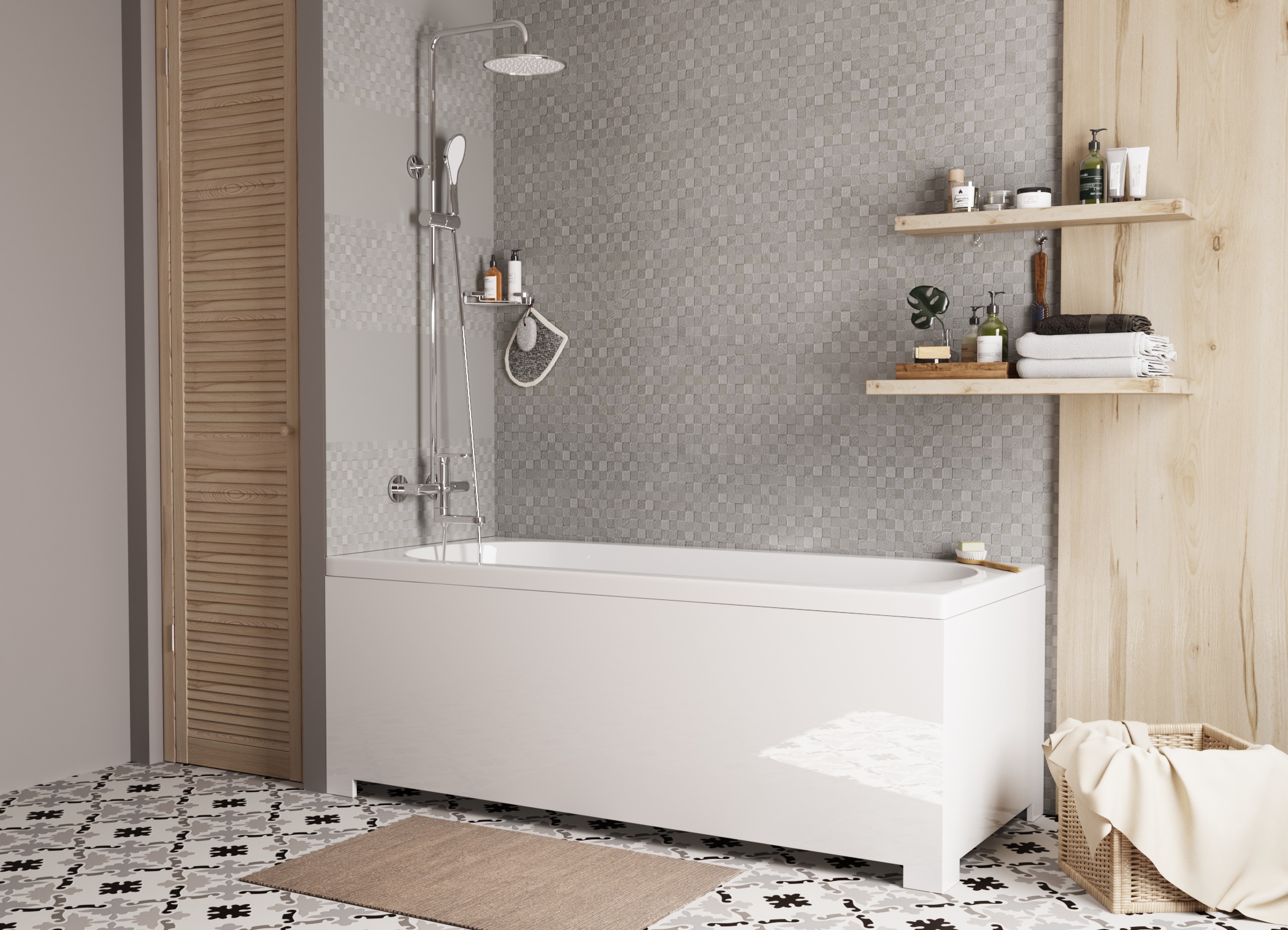 Ванна "chester 180 silk" 1800x800