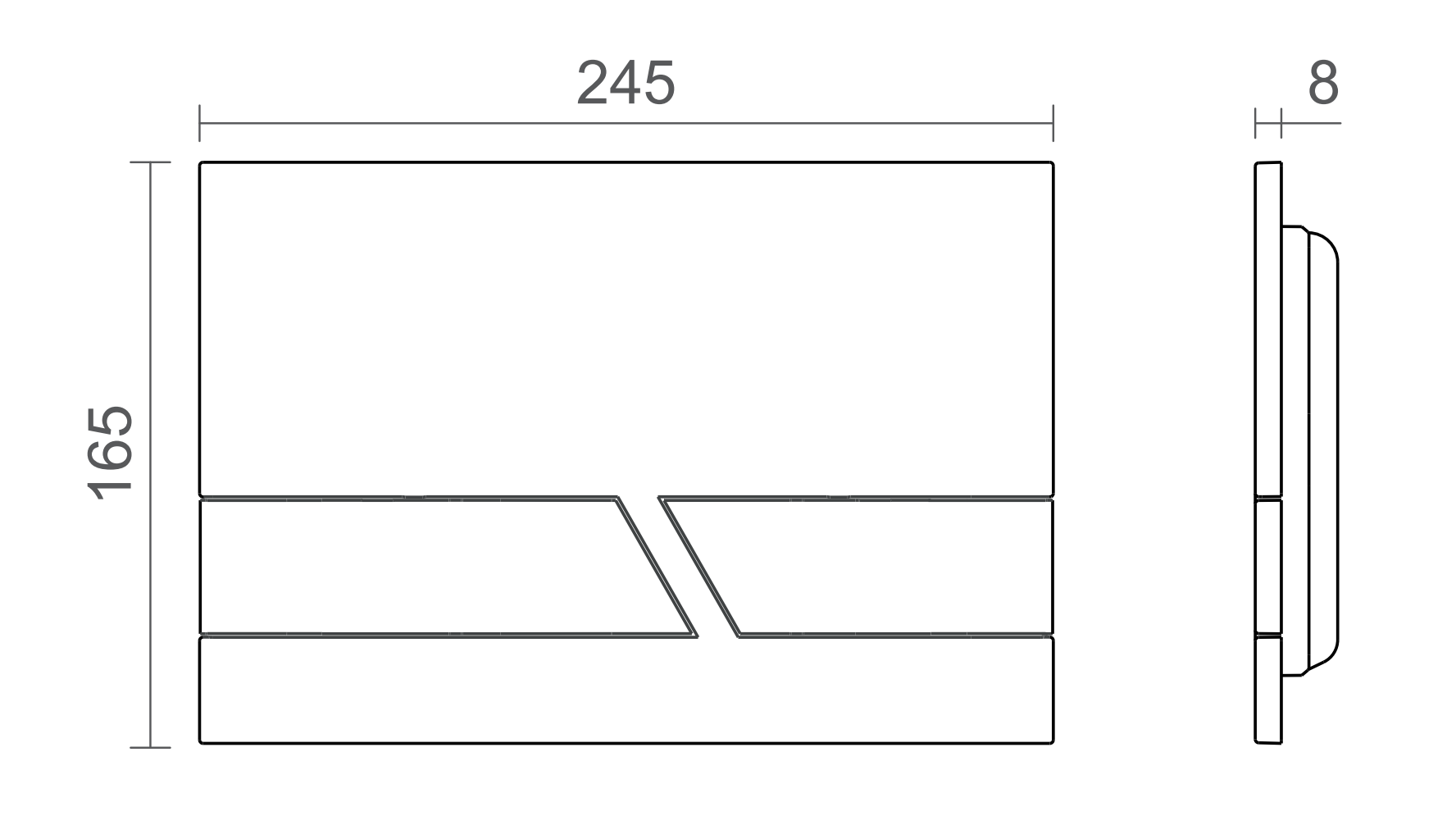 Клавиша ctesi kali (белый)