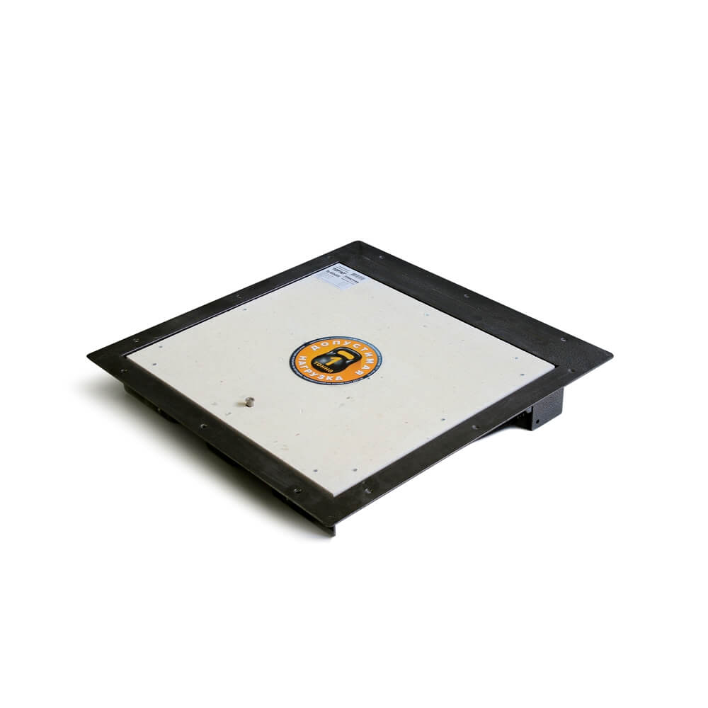 Напольный люк «Портал» 60-60 (600х600мм) с газовыми амортизаторами