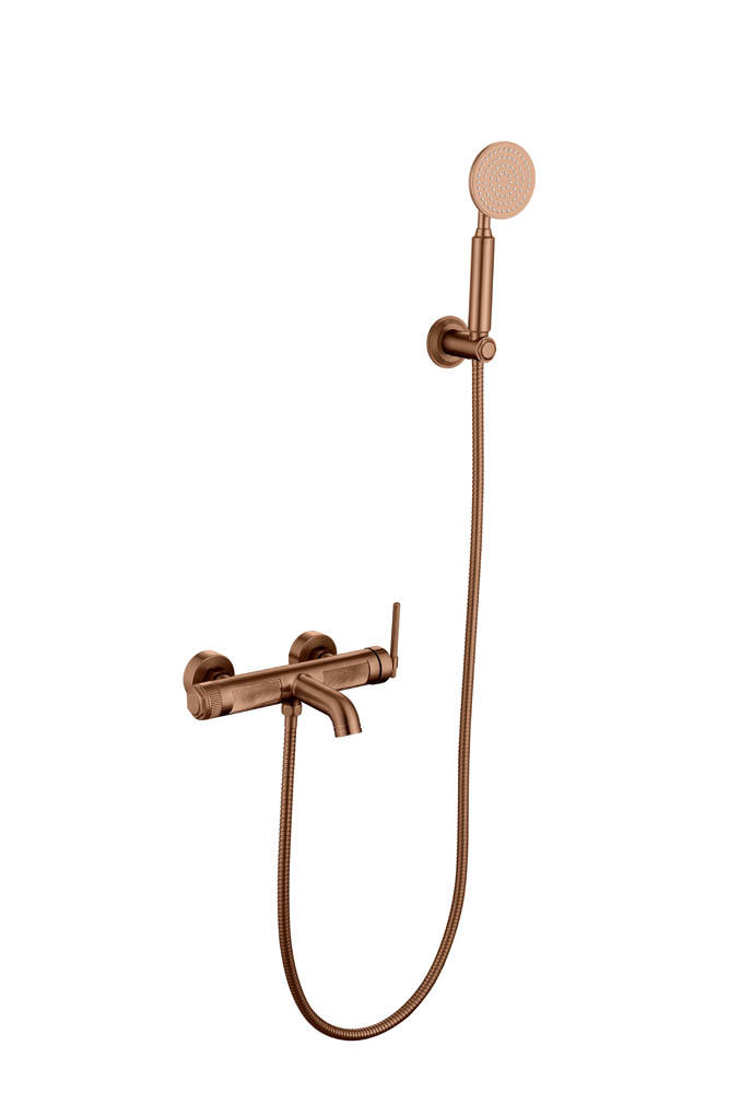 Смеситель для ванны boheme eterna copper brushed