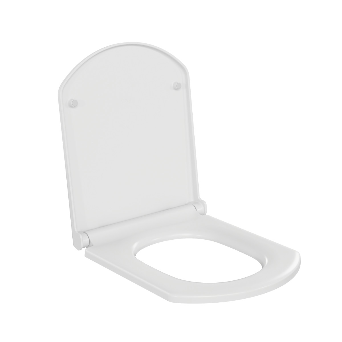 Сиденье для унитаза VitrA Serenada 124-003-009 квадратное белое дюропласт с микролифтом