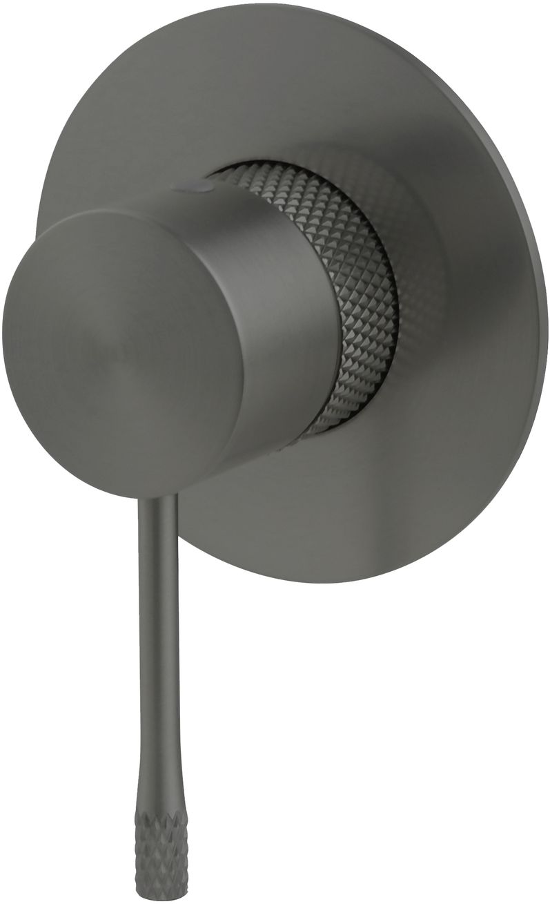 Смеситель для душа allen brau priority 4.0 5.31c12-mg (с внутренней частью, 1 выход) графит браш