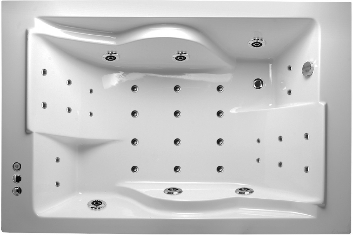 Ванна акриловая Vayer Coral Гл000006812, 180x120