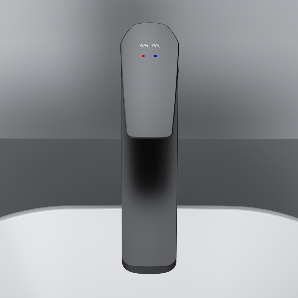 F90A92022 Gem, смеситель для умывальника высокий, черный, шт.