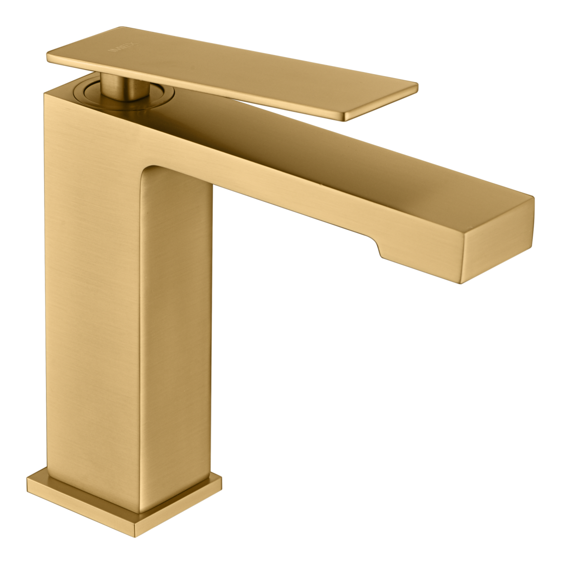 Смеситель для раковины imex pisa bdp048-1oc brushed gold pvd