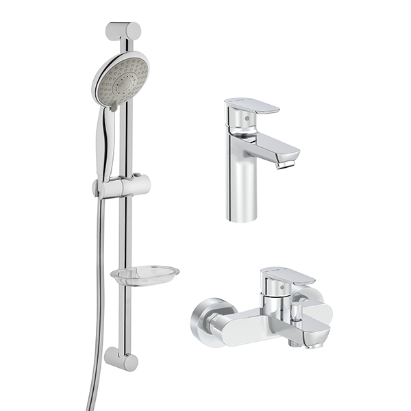 Смеситель для раковины VitrA Flow Soft A42301EXP однорычажный хром латунь