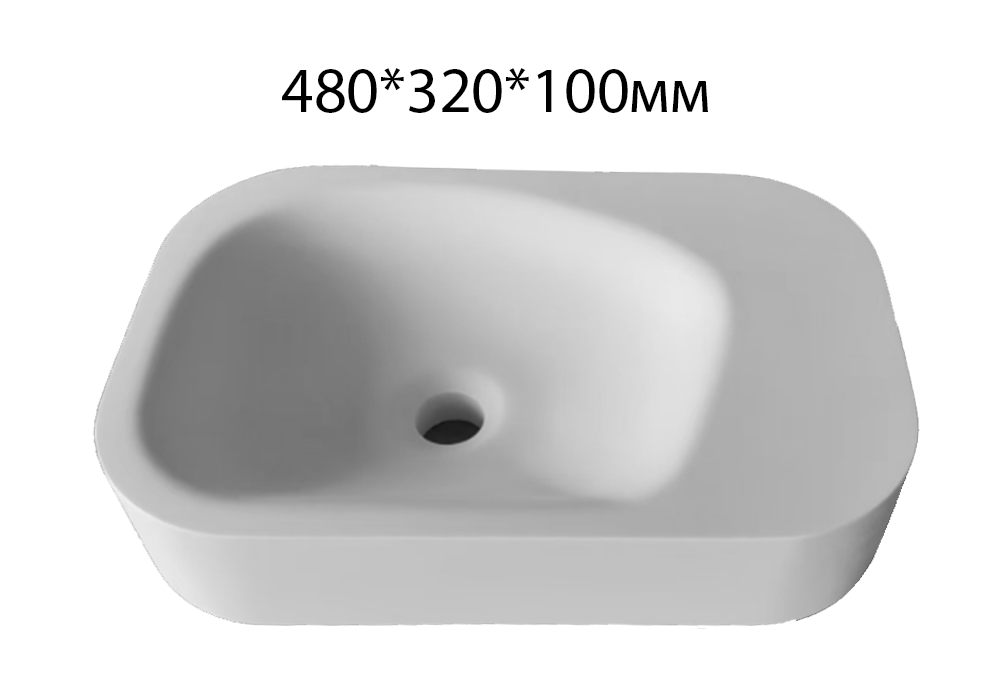 Раковина подвесная boheme qubic 902-mw белая