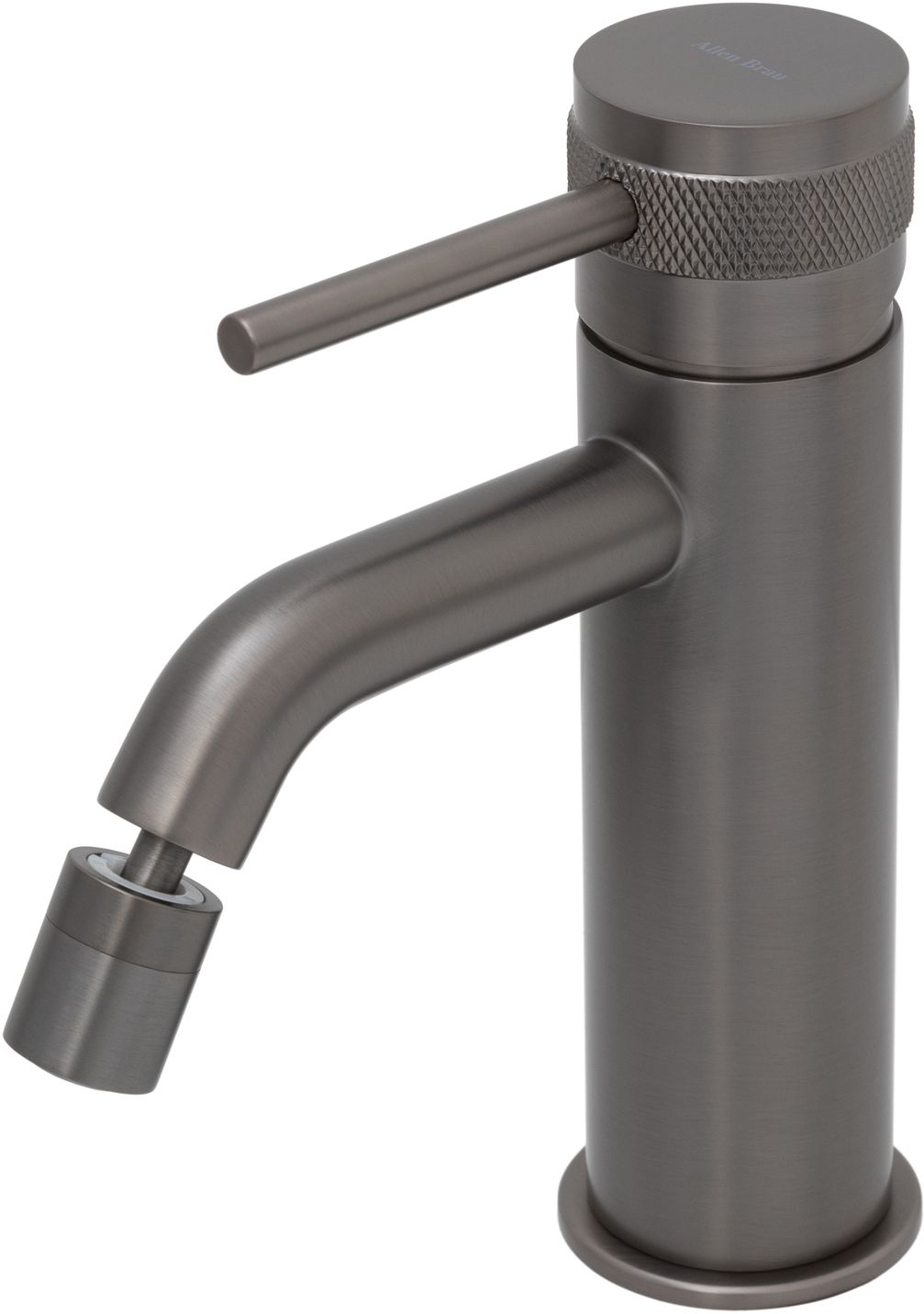 Смеситель для биде Allen Brau Priority 5.31A04-MG (с донным клапаном) графит браш