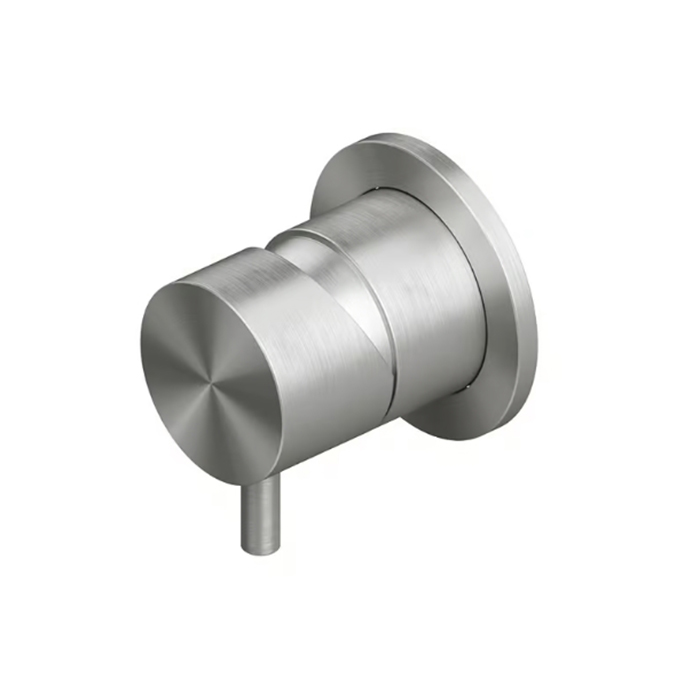 QuadroDesign Source Смеситель для душа, встраиваемый, на 1 потребитель, цвет: brushed stainless steel