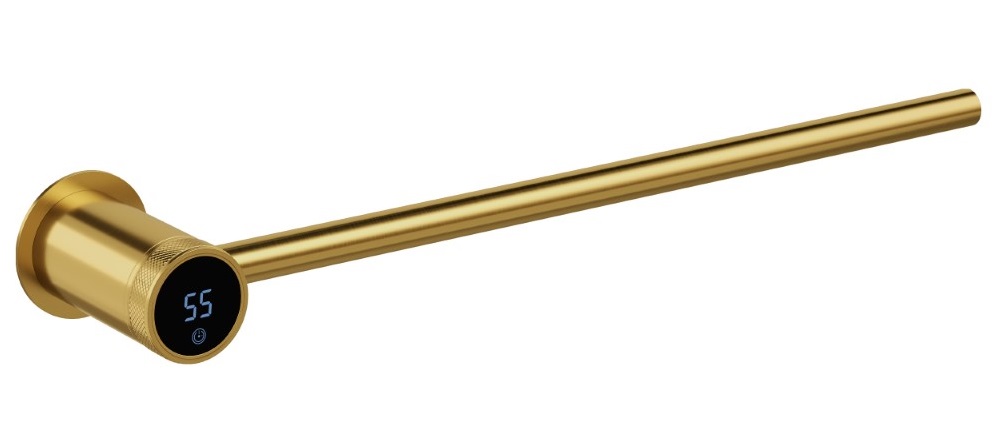 Полотенцесушитель boheme stick базовый элемент 93x450x60мм. bronze