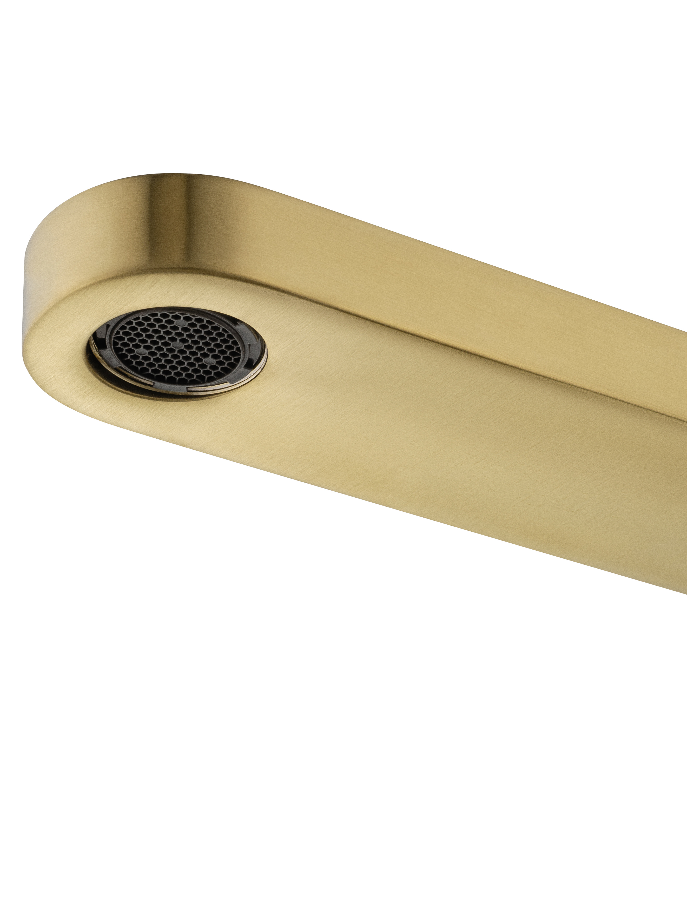 Смеситель для ванны напольного монтажа wonzon & woghand stick, брашированное золото (ww-88649901- bg)