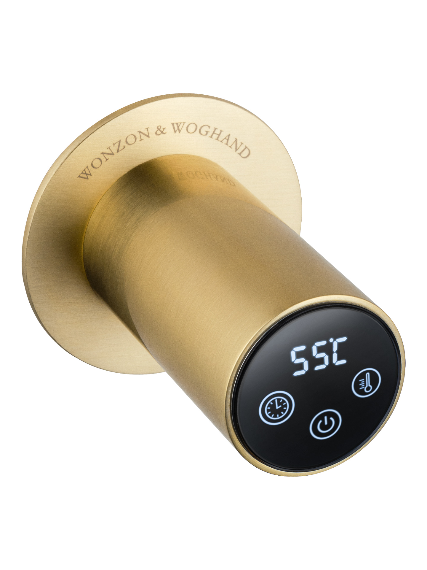 Полотенцесушитель электрический встраиваемый wonzon & woghand hamburg, брашированное золото (ww-al314-bg)