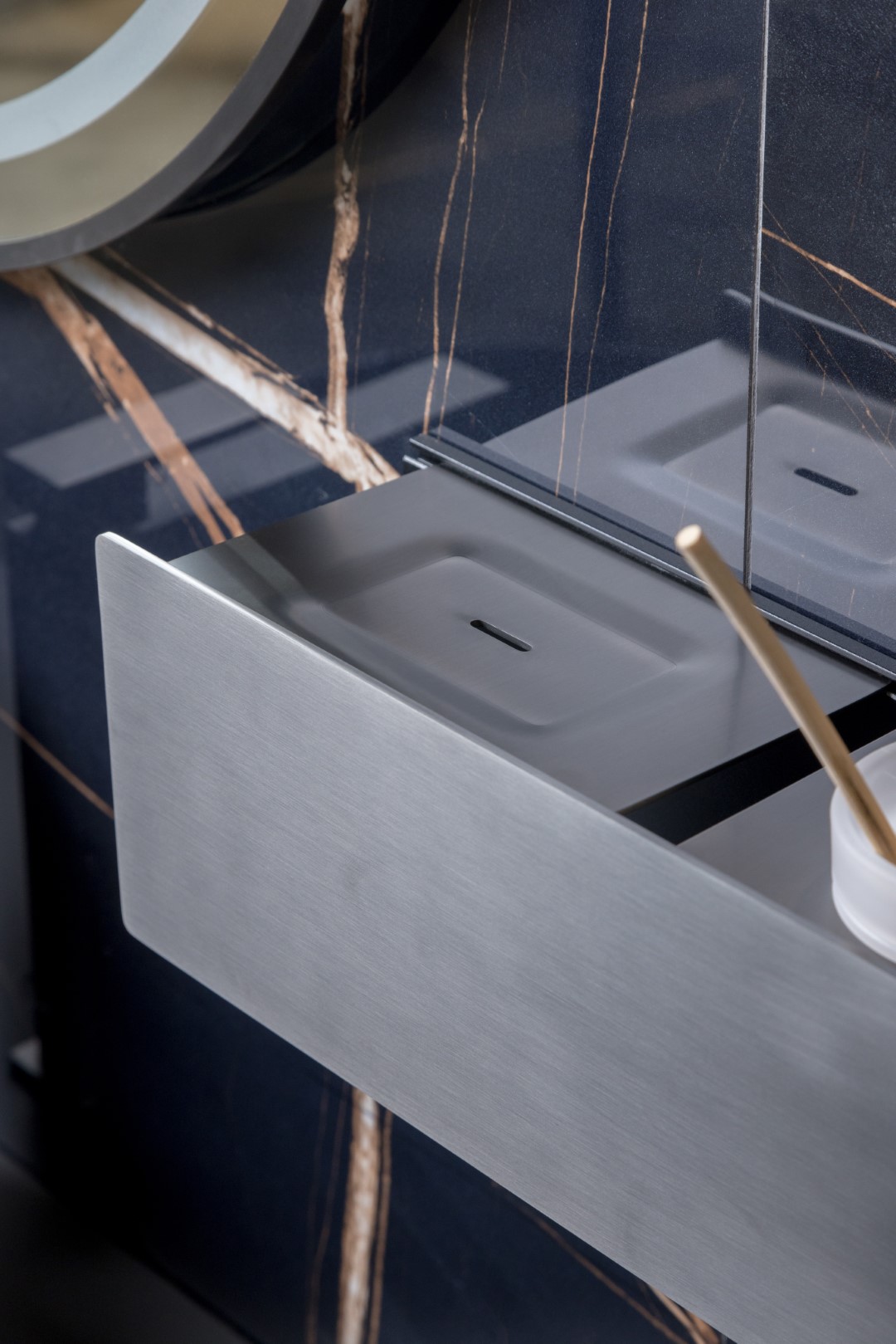 Мыльница boheme space 10966-gm-soap графит арт. 10966-gm-soap