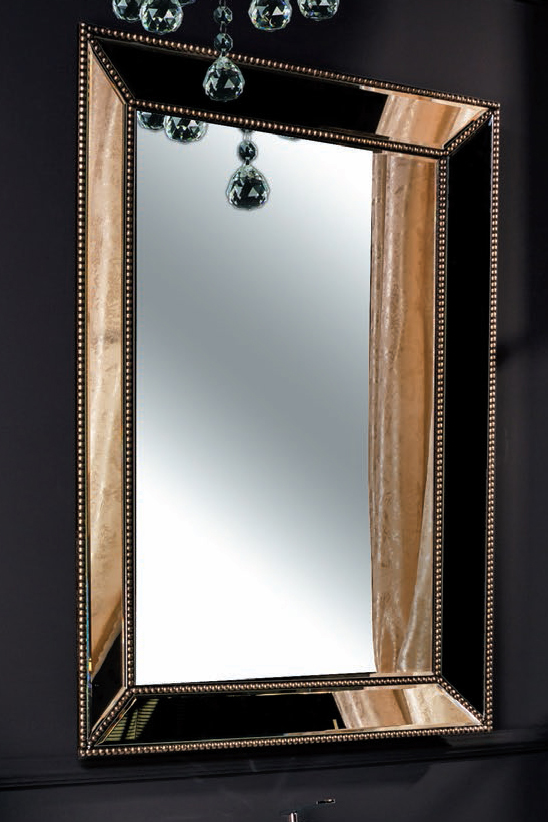 Зеркало vogue 70x100, зеркальная рама