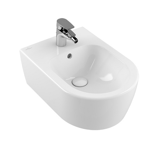 Биде подвесное, Villeroy&Boch, Avento, шгв 370*530*395, цвет-альпийский белый