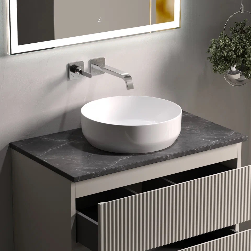 Столешница для ванной комнаты sancos  800х460 , арт. tt80a1