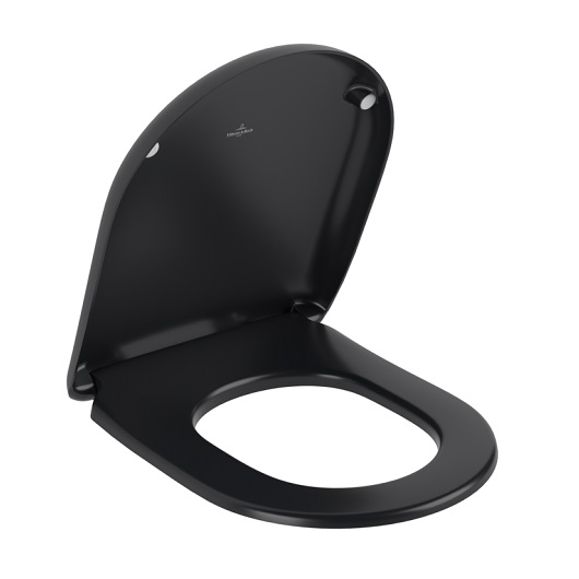 Antao Сиденье с крышкой для унитаза, с функцией автоматического опускания (SoftClosing),  со снимаемым сиденьем (QuickRelease), Pure Black (черный матовый)