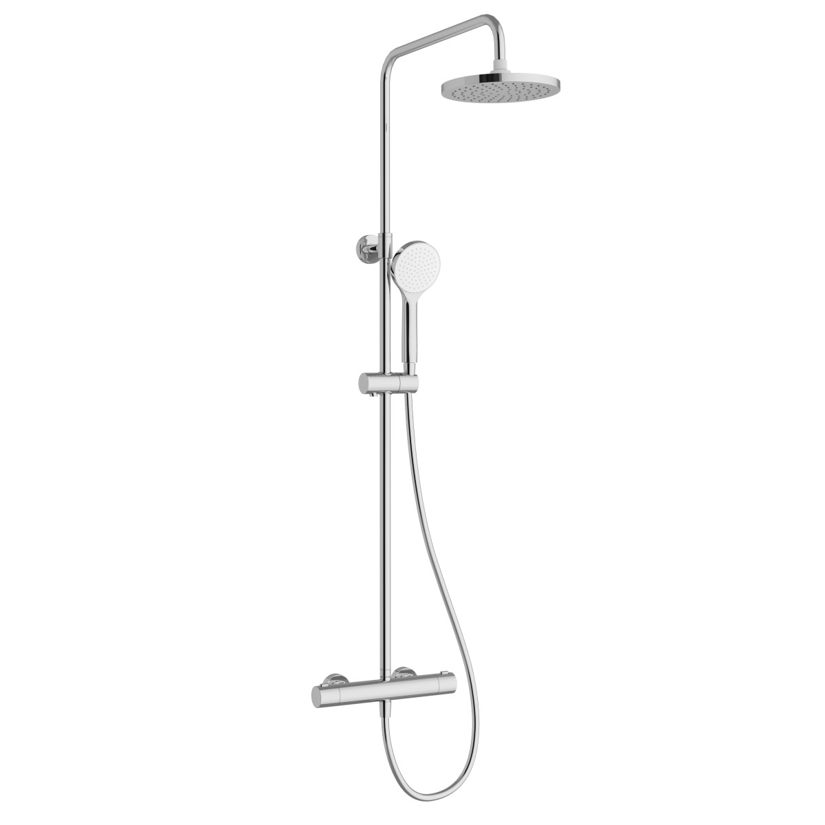 Душевая система VitrA Joy A47298EXP с термостатическим смесителем и ручным душем хром