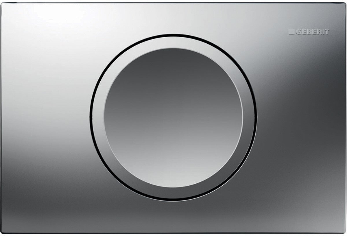 Кнопка смыва для инсталляции geberit delta 15 хром матовый