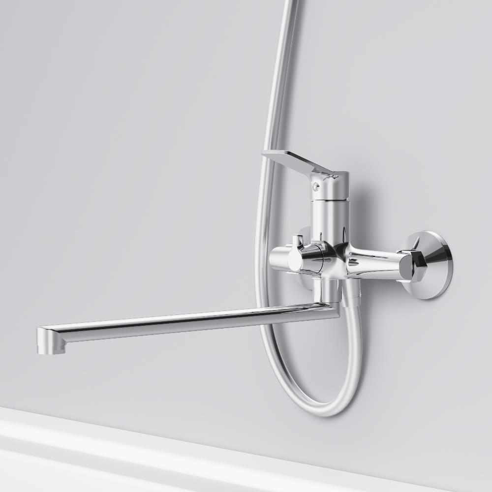 F85A90200 X-Joy, смеситель д/ванны/душа, излив 325 мм, хром