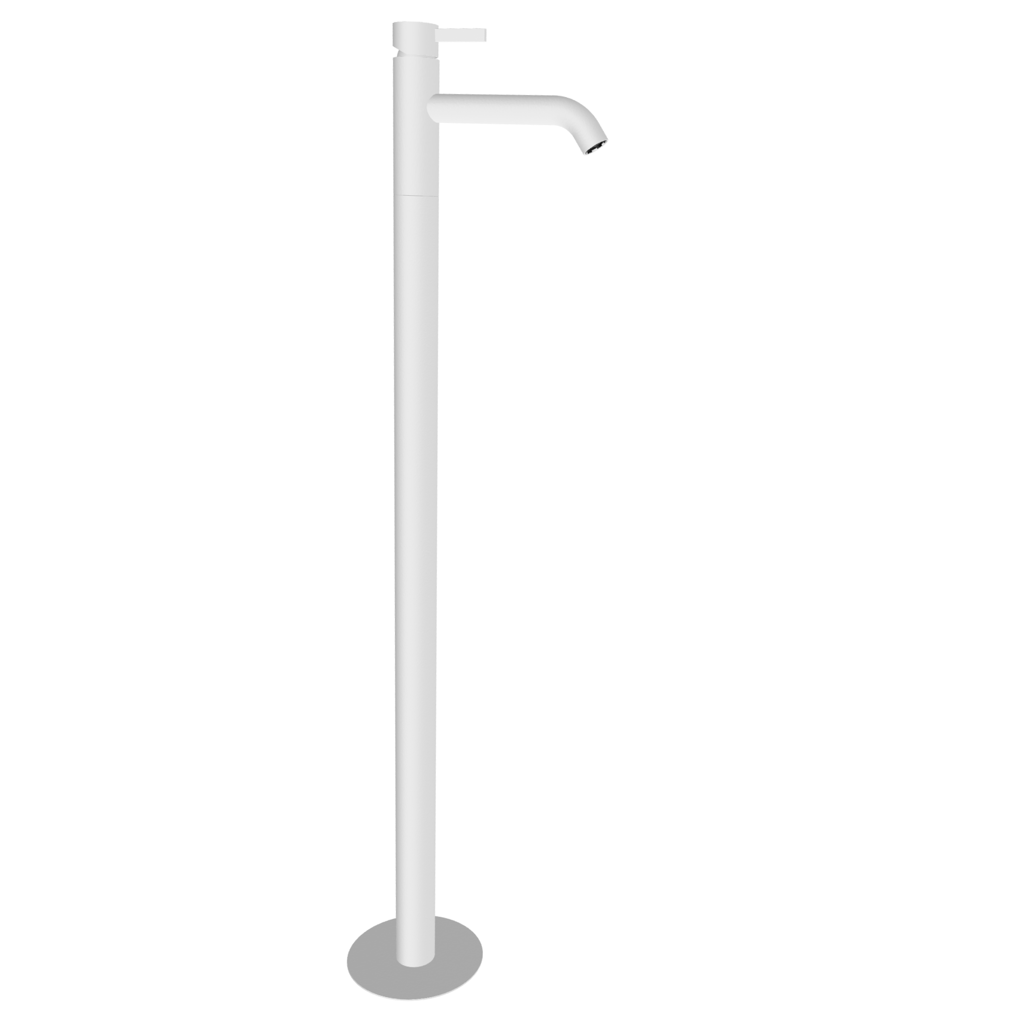 Смеситель для раковины remer metrica mc18bo, белый матовый Смеситель для раковины remer metrica mc18bo, белый матовый