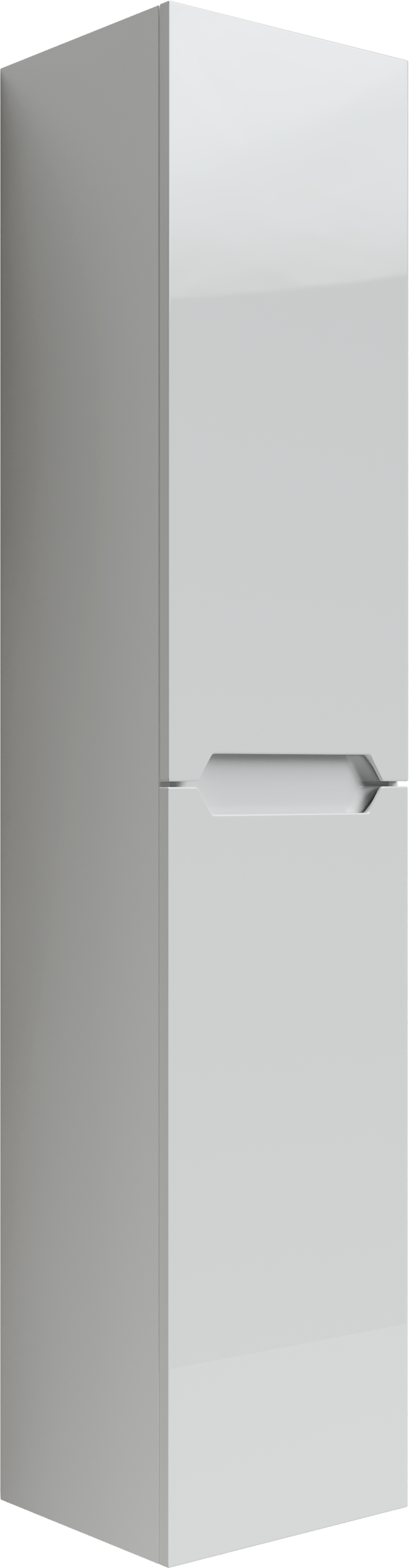 Шкаф-пенал sancos norma 2.0 подвесной белый глянец, 350х350х1650 мм, арт. pnr2.035w