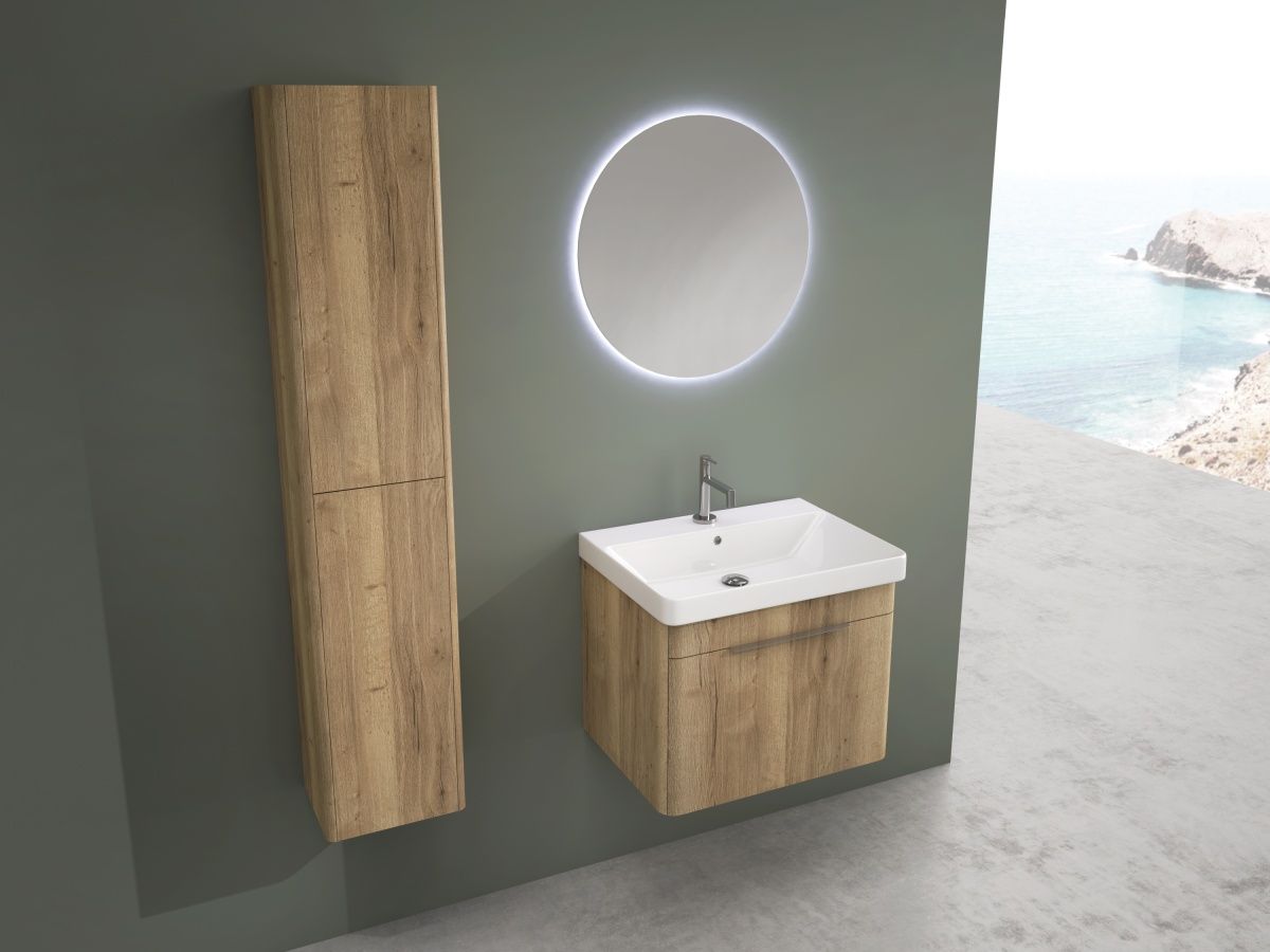 Комплект мебели round 500 табачный ibx