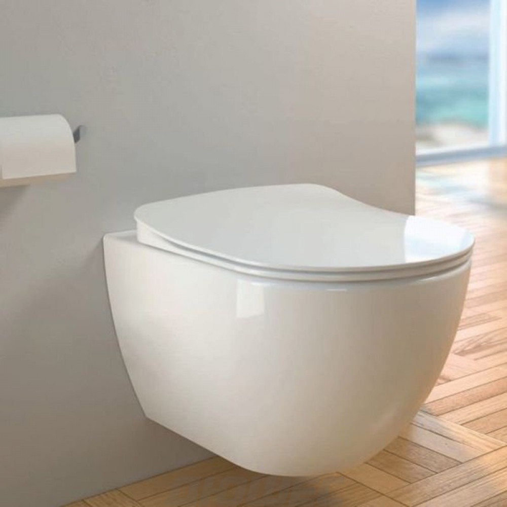 Creavit free fe320-00cb00e-0000 унитаз-биде подвесной (белый глянцевый)