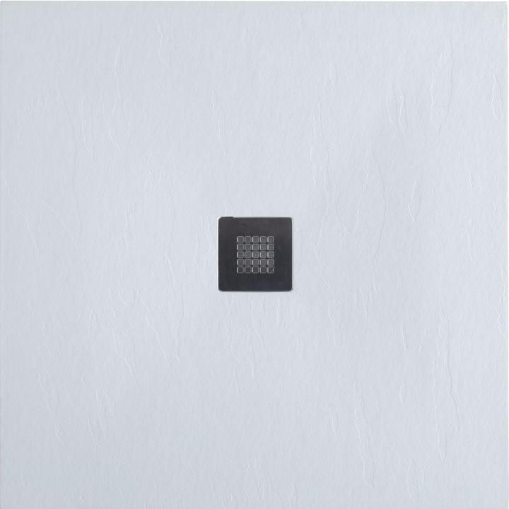 Душевой поддон Allen Brau Priority 90x80 8.31001-21 белый камень