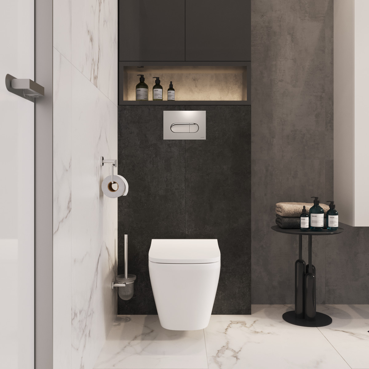 Подвесной унитаз VitrA Integra Square 7082B003-0075 безободковый Rim-ex белый санитарный фарфор антибактериальное покрытие Hygiene