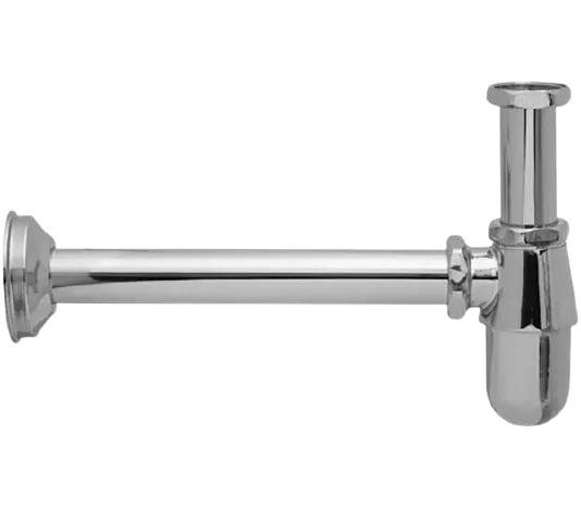 Сифон для раковины латунный 1 1/4" cr хром remer