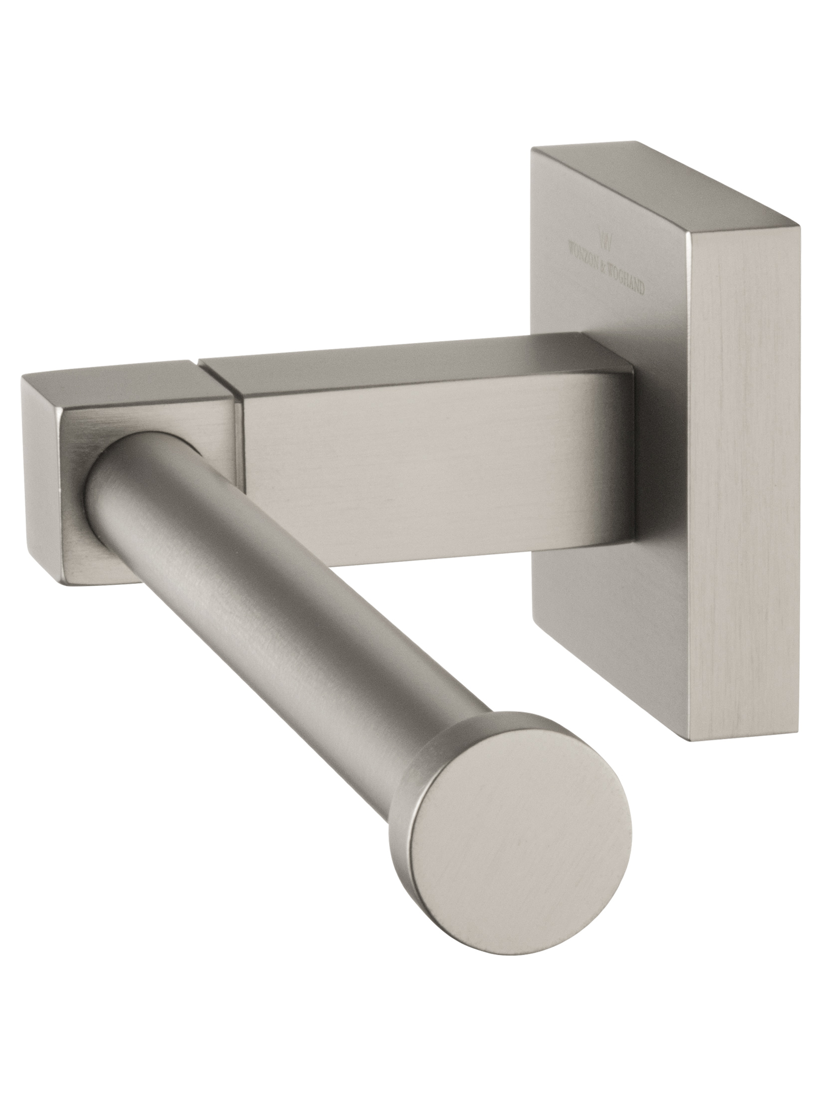 Держатель для туалетной бумаги без крышки wonzon & woghand polo, брашированный никель (ww-8906-bn)