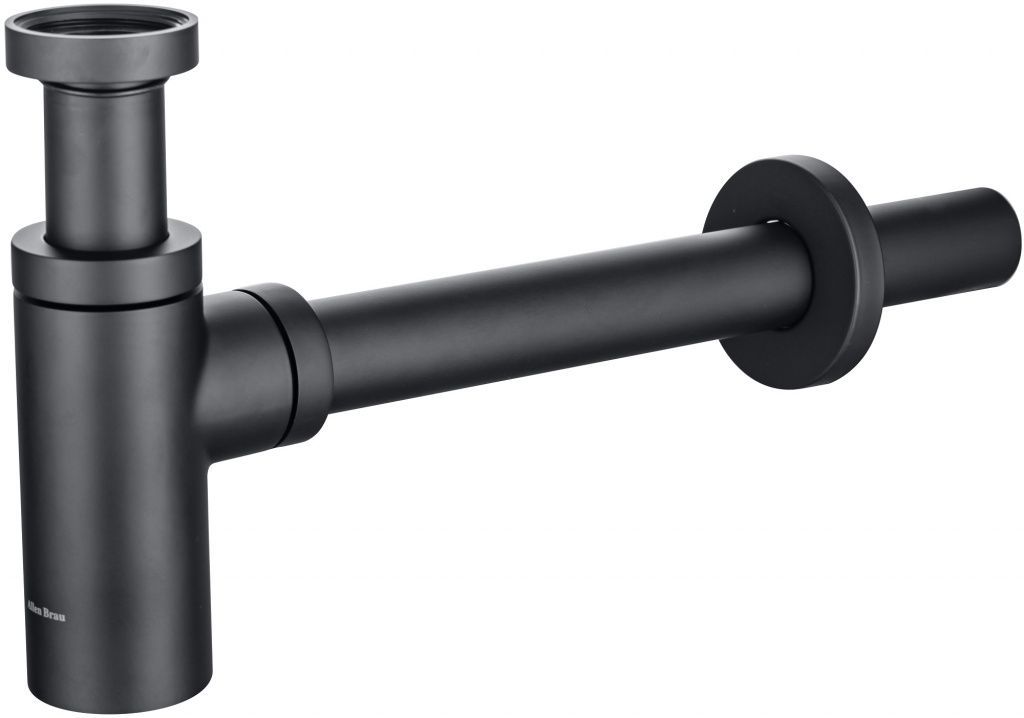 Сифон для раковины allen brau priority 5.31025-31 черный матовый