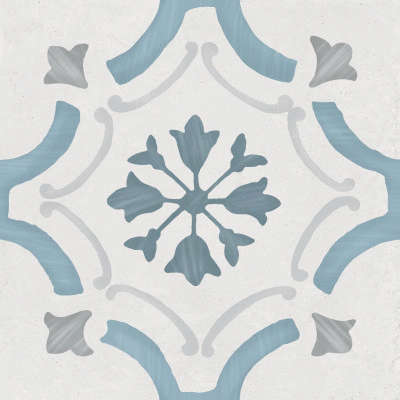 Керамогранит 3386036158 Sirocco Blue Ornate 9mm R10 22.3x22.3