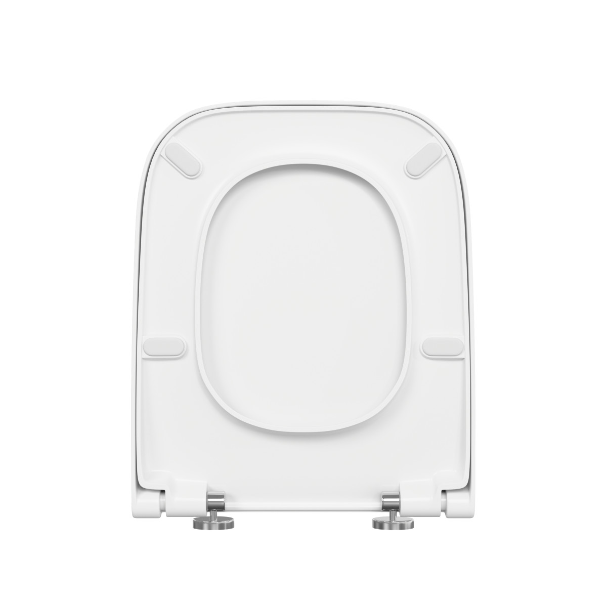 Инсталляция с унитазом VitrA Shift 9855B003-7206 комплект 4 в 1 с сиденьем микролифт безободковый Rim-ex цвет клавиши хром