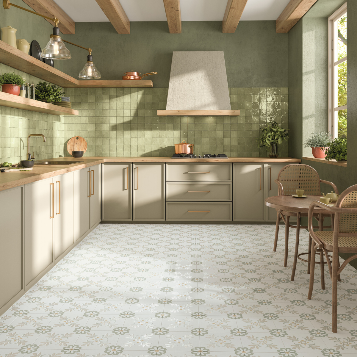Керамогранит 40460 Llevant Yellow Garden LT 22.3x22.3
