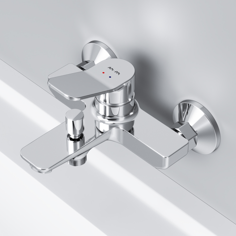 F85A10000 X-Joy, смеситель для ванны и душа излив 164 мм, хром, шт