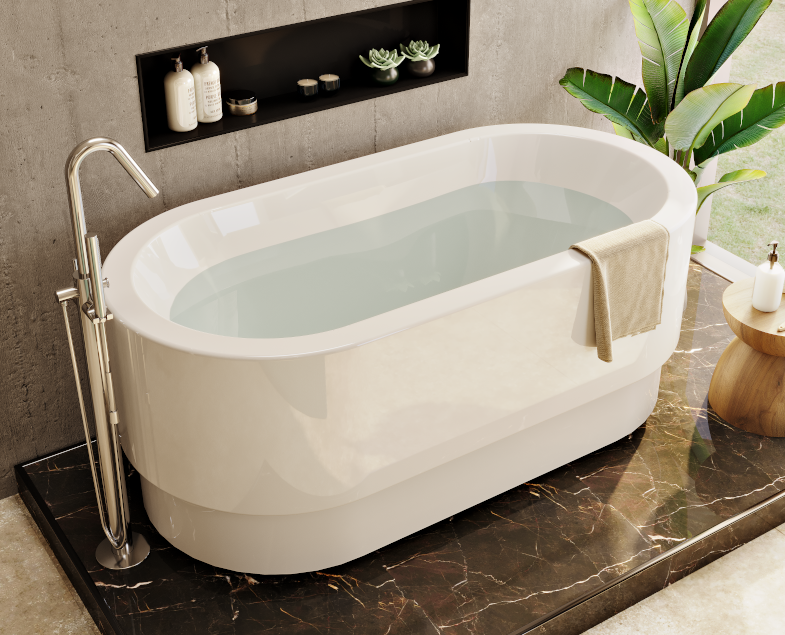 Напольный смеситель origin, хром