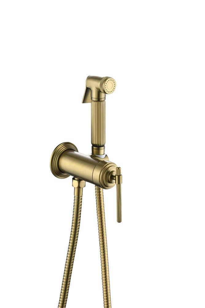 Смеситель гигиенический, boheme eterna matt gold