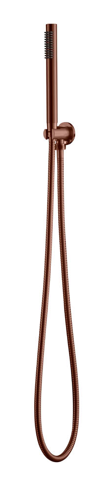 Лейка ручная uno+держатель+шланг brushed bronze