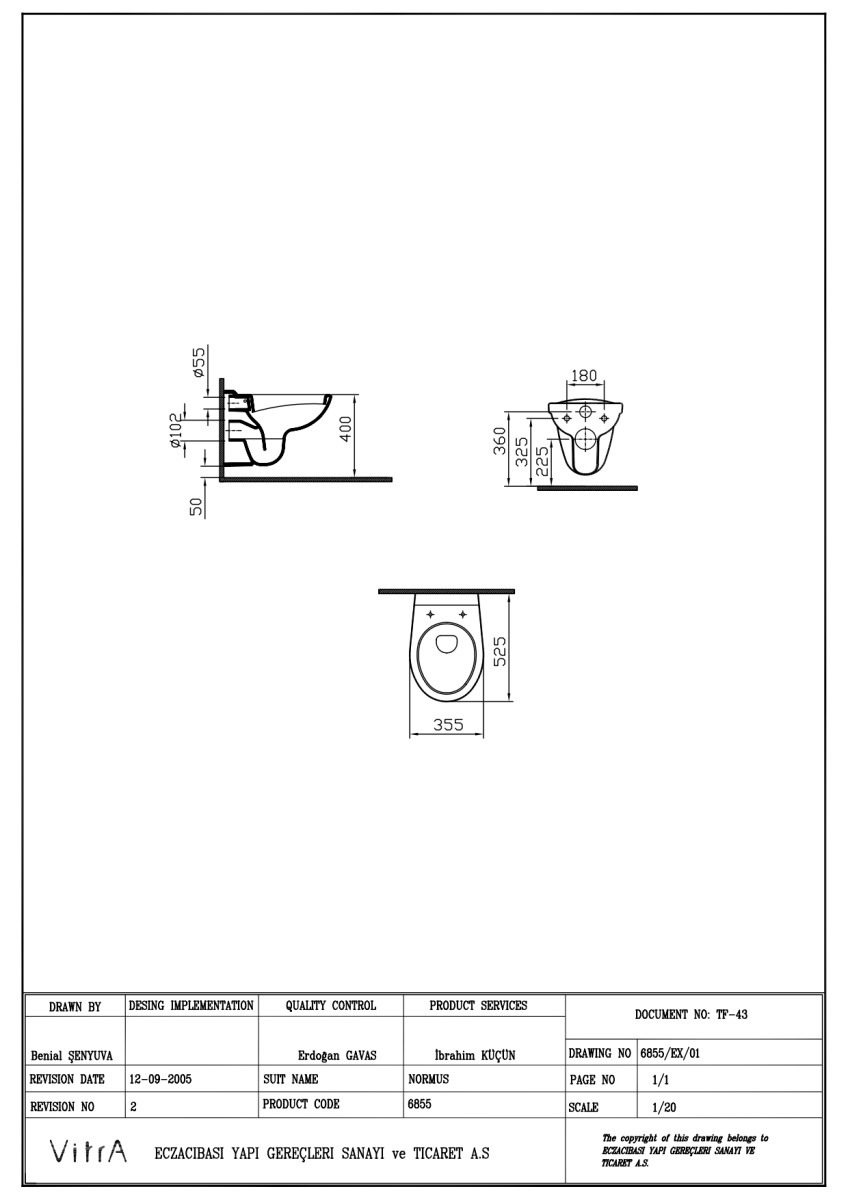 Подвесной унитаз VitrA S10 7855B003-0075 безободковый SpinFlush белый санитарный фарфор антибактериальное покрытие Hygiene