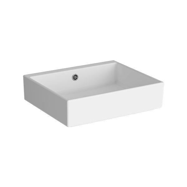 Раковина-чаша archiplan, прямоугольная 45 см, цвет белый