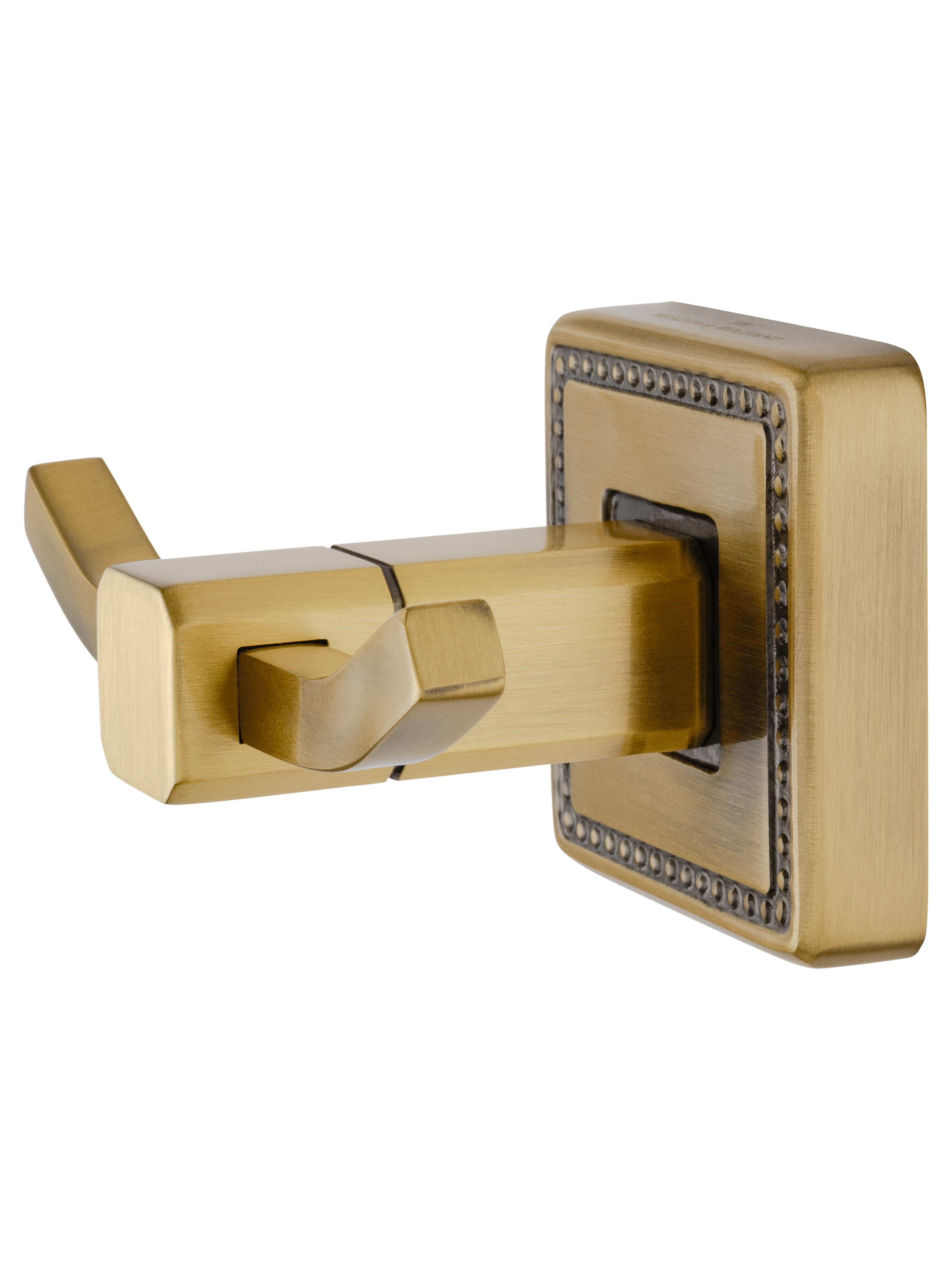 Двойной крючок для ванной wonzon & woghand roma, бронза (ww-7225)