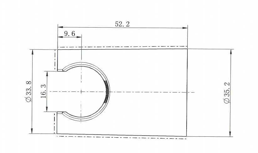 Держатель для душа allen brau priority 5.31c15-mg графит браш