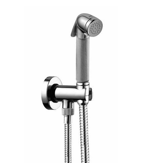 Bossini nikita c69002b.030 гигиенический душ - комплект с шланговым подключением и шлангом хром